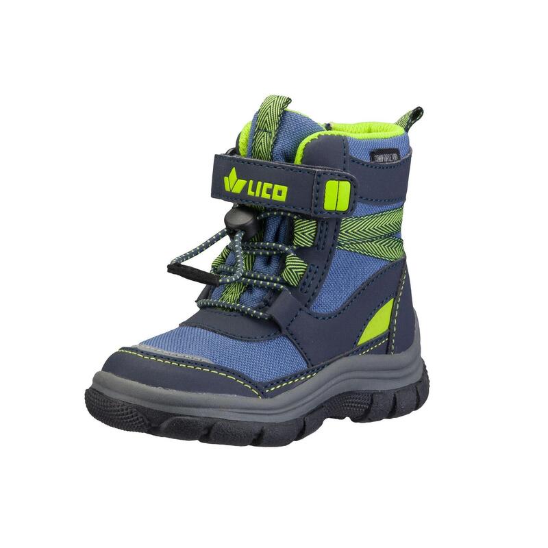 Snowboots blau wasserdicht Jungen Snowboot Crumbie VS