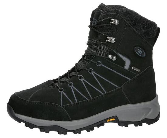 Winterboots schwarz wasserdicht Herren Winterboot Huntington