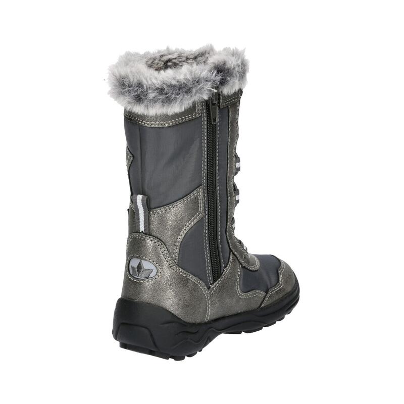 Winterboots grau wasserdicht Mädchen Winterboot Cathrin