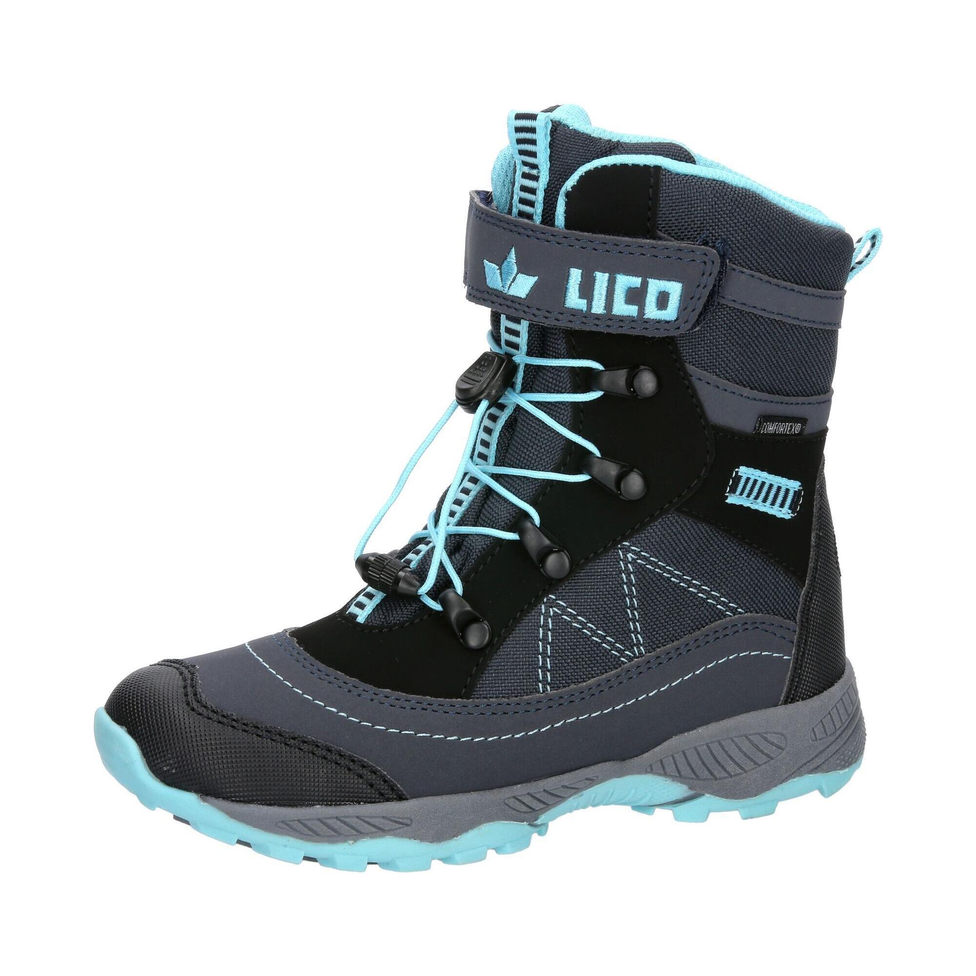 Lico - Chaussures D’hiver Imperméable Et Respirant Garçons Lico Sundsvall Vs - Après Ski - Bleu - 33 - Decathlon