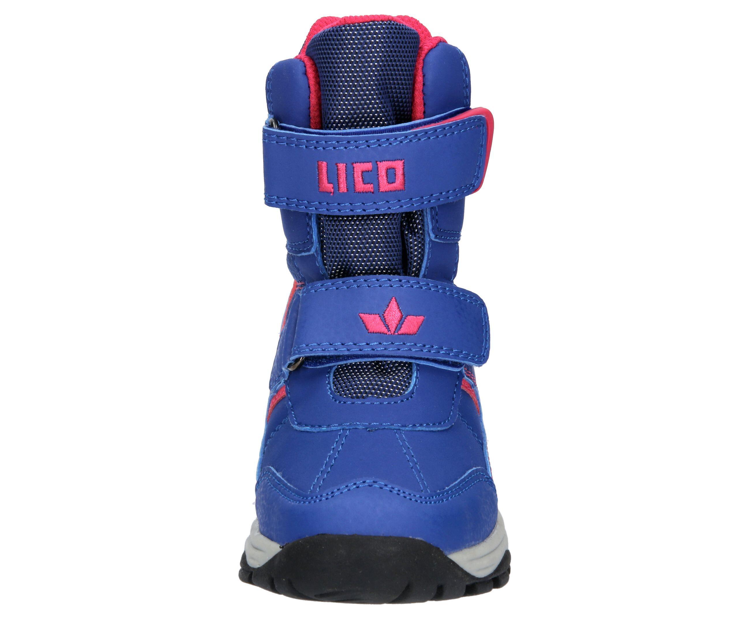 Lico Asker V botte d’hiver enfant imperméable, velcro 3/6