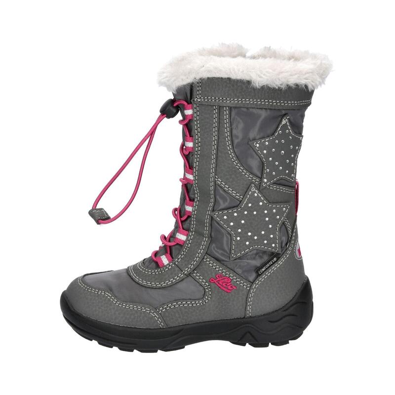 Winterstiefel grau wasserdicht Mädchen Winterboot Cathrin