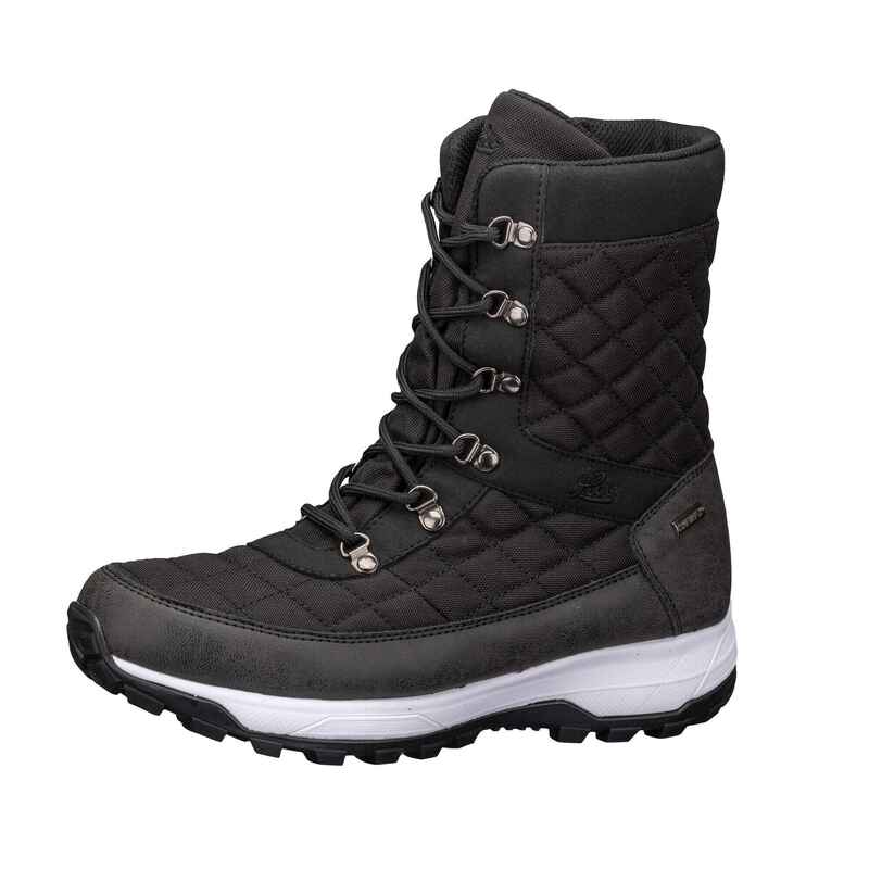 Winterschuh schwarz wasserdicht Damen Winterboot Nordika