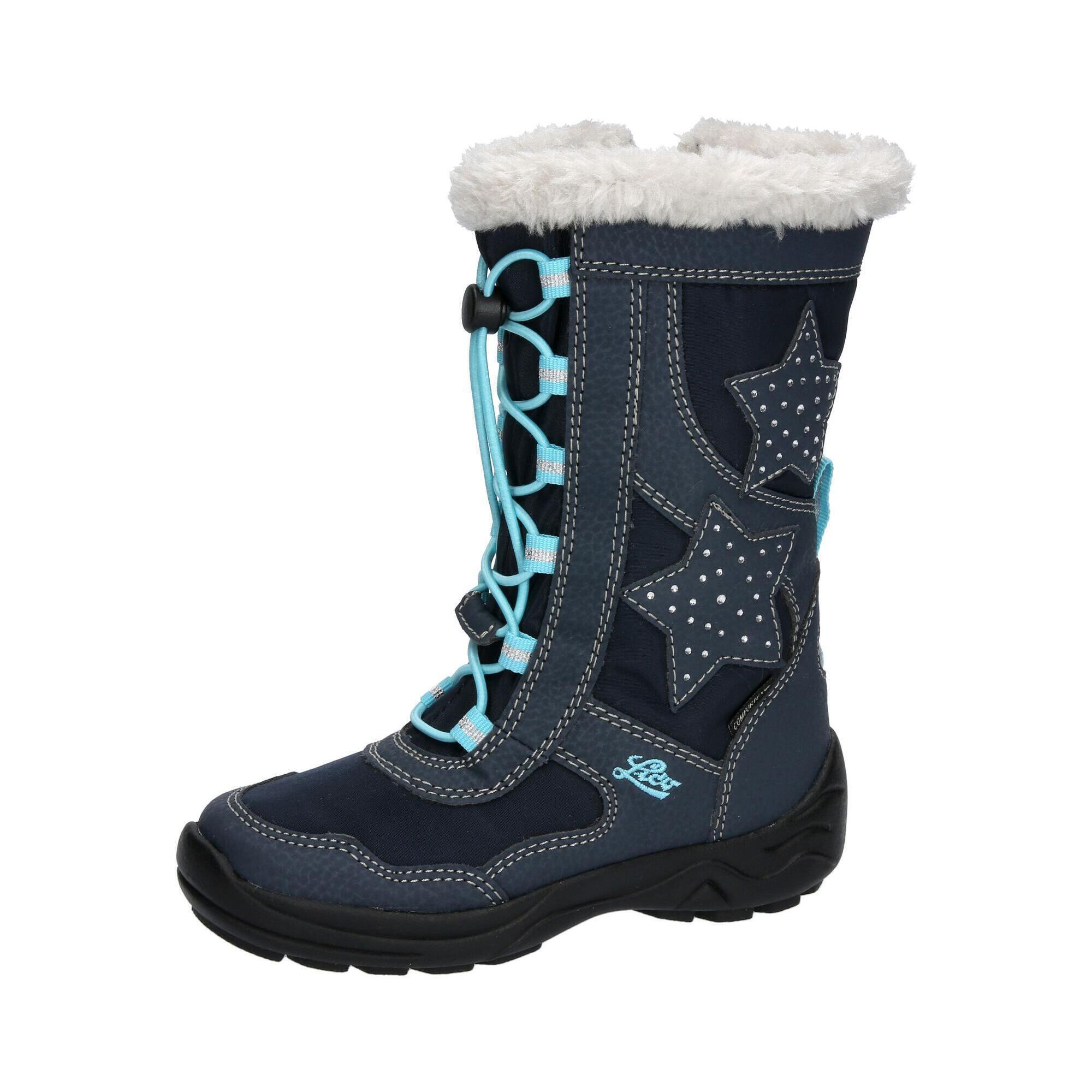 LICO LICO Cathrin Girls' Winter Boots Nylon Waterproof Blue