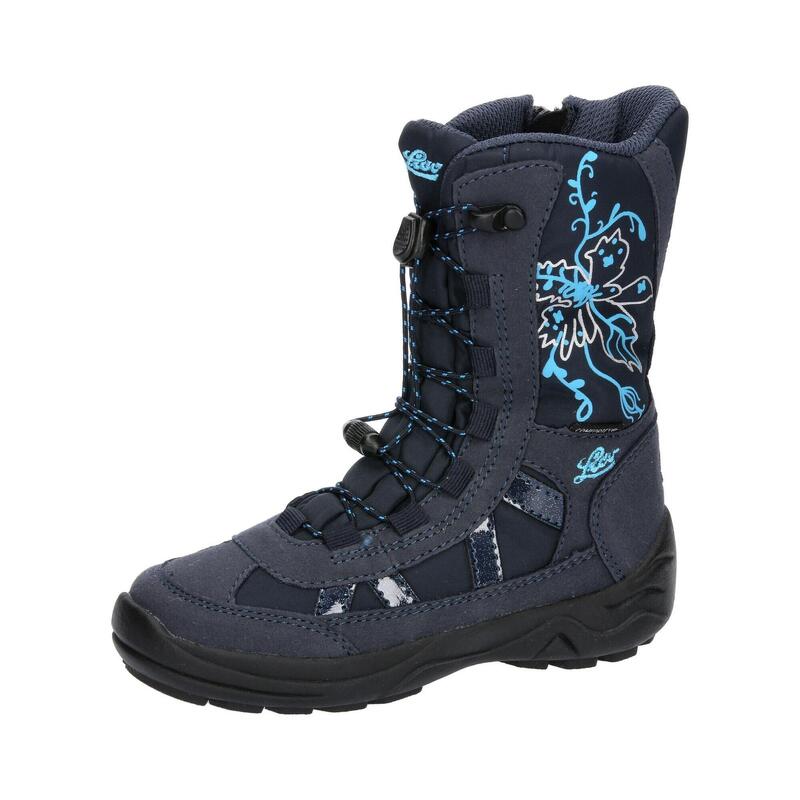 Winterboots blau wasserdicht Mädchen Winterboot Aldina