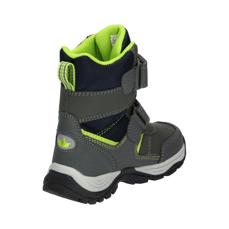 Winterstiefel grau wasserdicht Jungen Winterboot Asker V