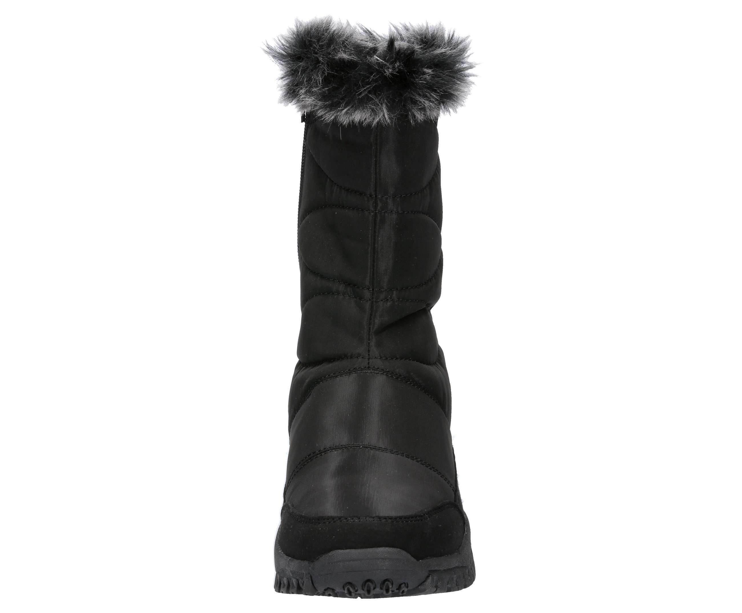 Winterstiefel schwarz wasserdicht Damen Winterboot Almina 3/5