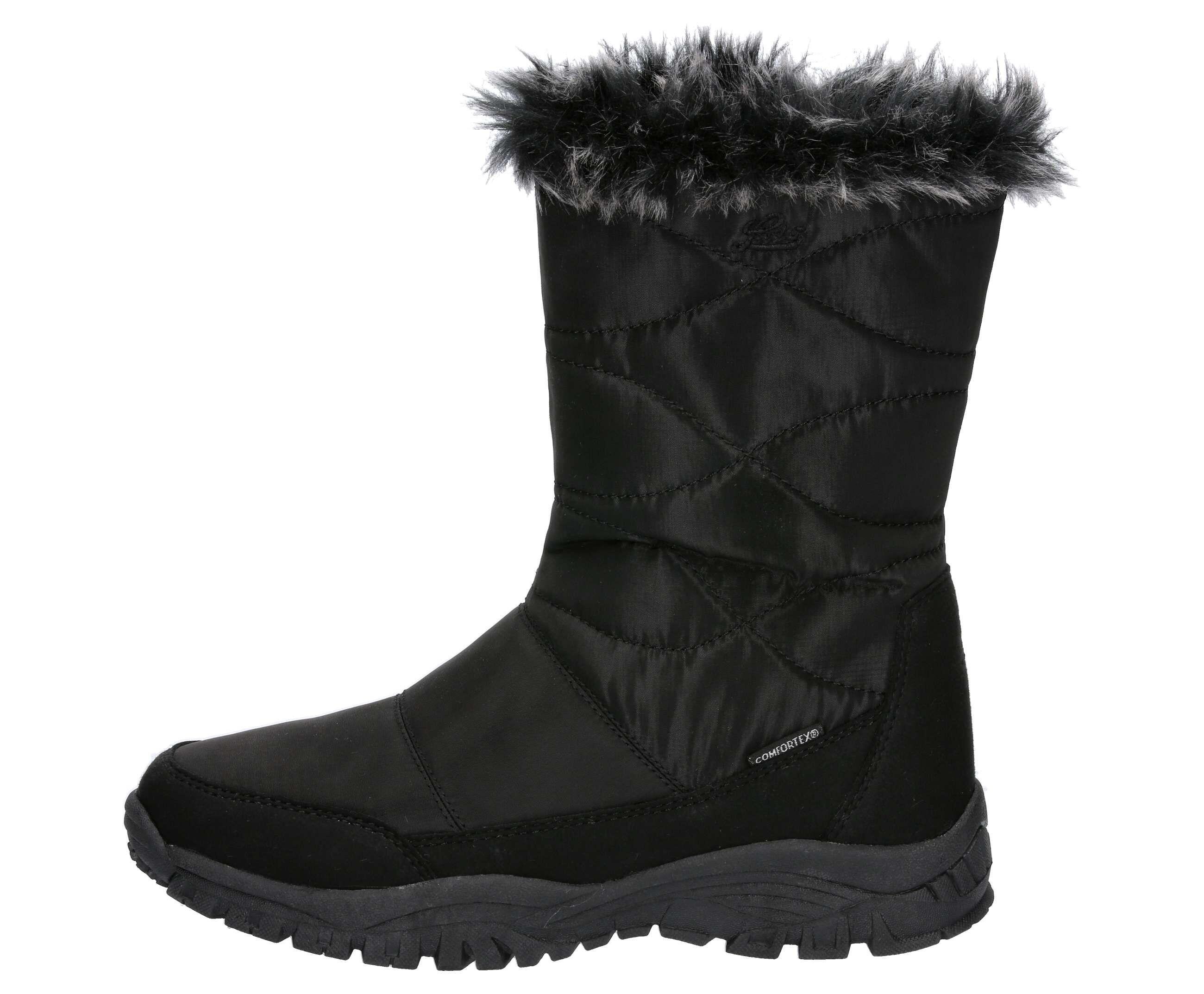 Winterstiefel schwarz wasserdicht Damen Winterboot Almina 2/5