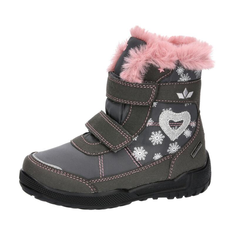 Winterstiefel grau wasserdicht Mädchen Winterboot Antonia V