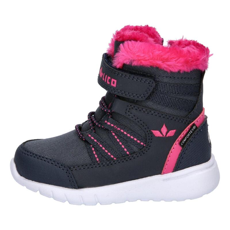 Snowboots Meisjes waterdicht en ademend Klittenband LICO Shalby VS