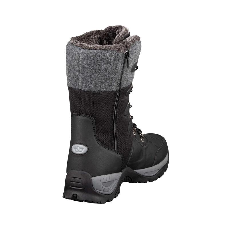 Winterschuh schwarz wasserdicht Damen Winterboot Silke