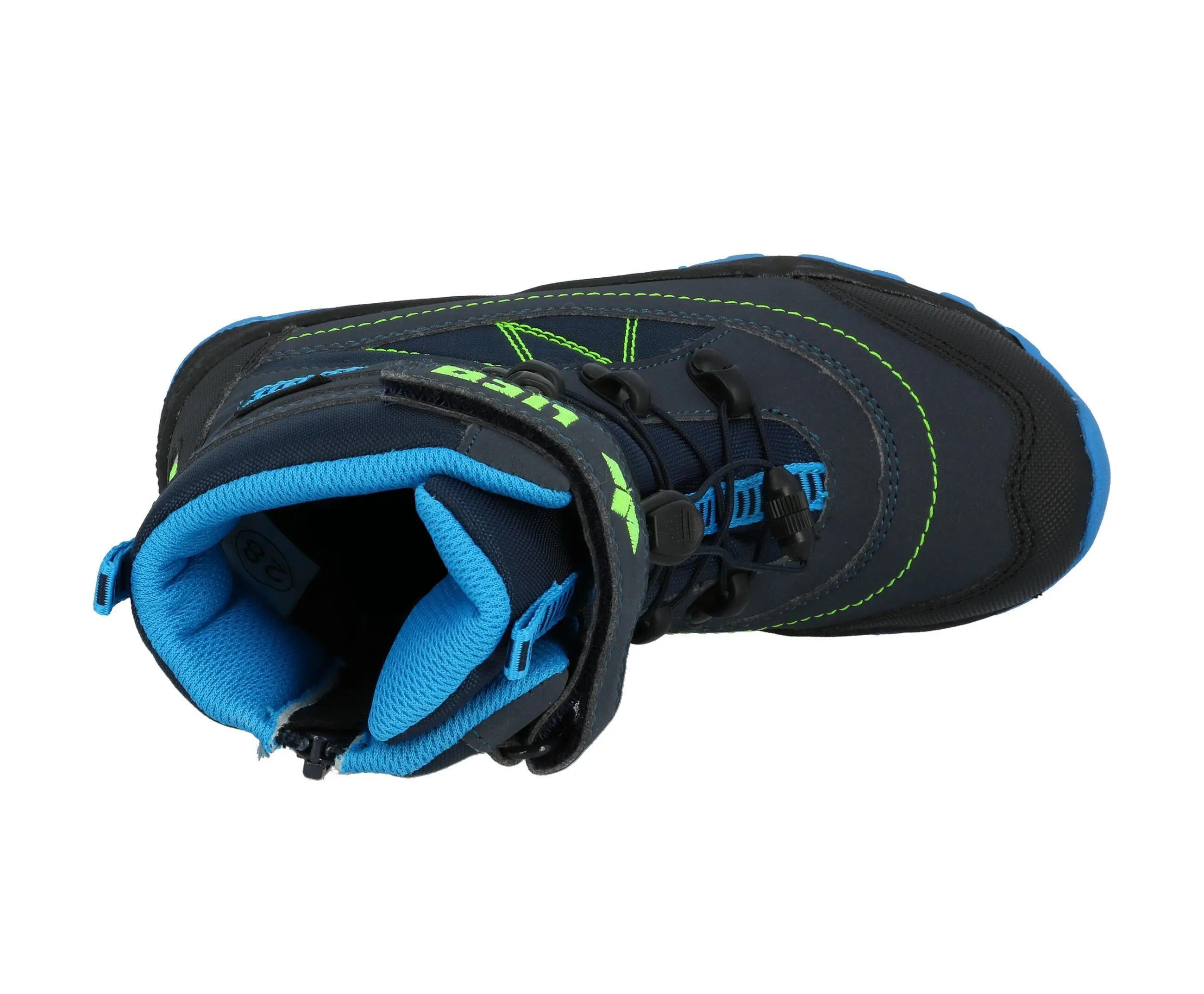 LICO Sundsvall VS Boys' Winter Boots Nylon Blue Waterproof 5/5