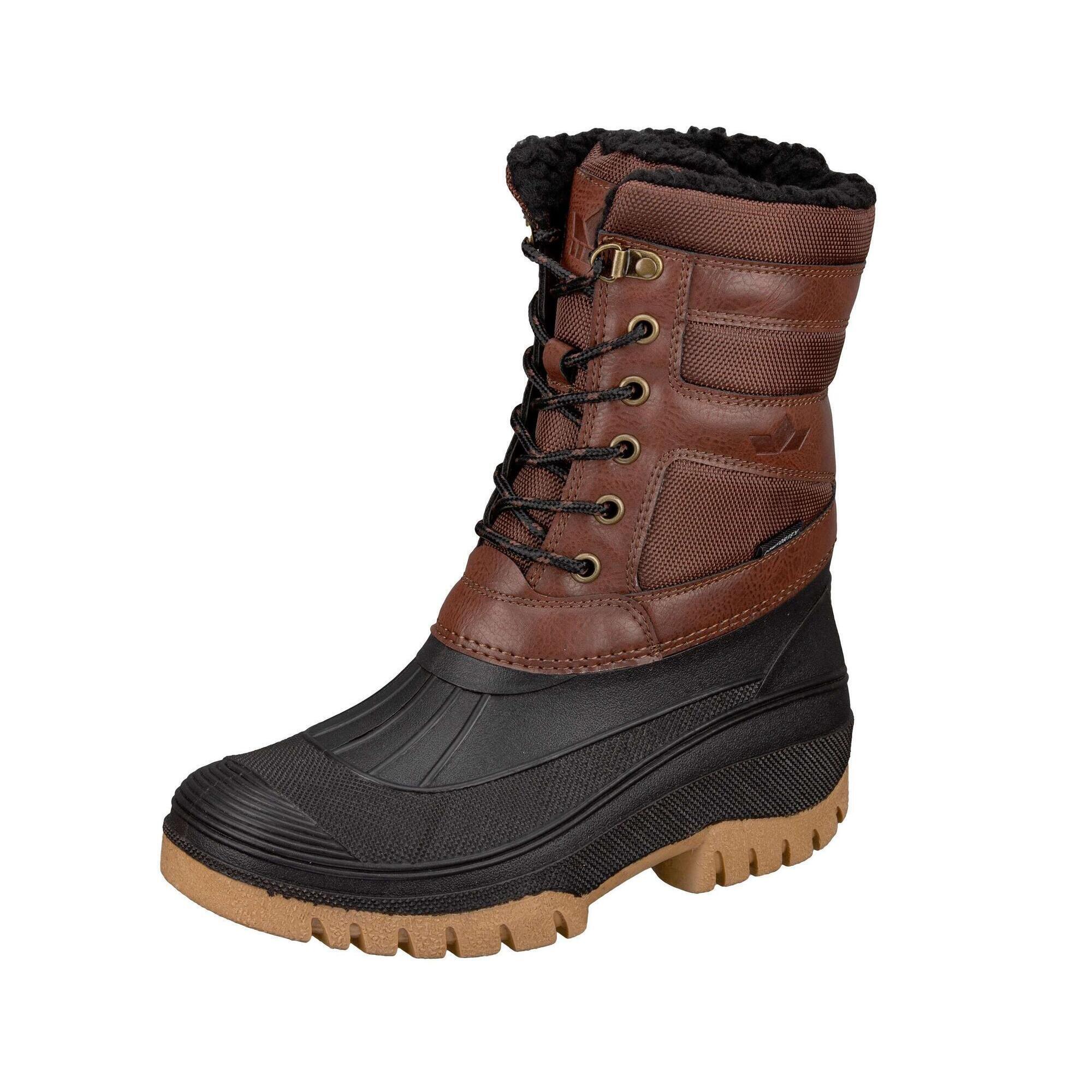 LICO LICO Fenna Waterproof Winter Boots Brown Synthetic