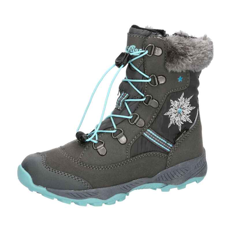 Winterboots grau wasserdicht Mädchen Winterboot Marie