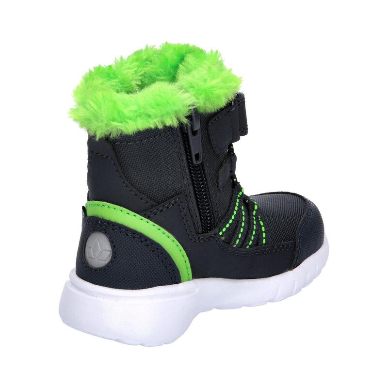 Snowboots blau wasserdicht Jungen Snowboot Shalby VS