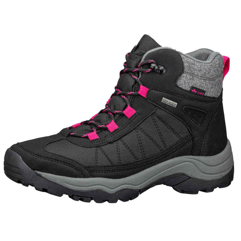 Winterschuh schwarz wasserdicht Damen Winterboot Randers