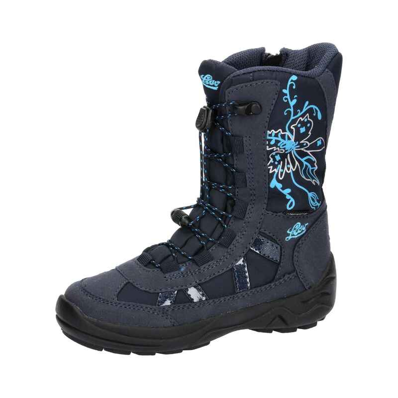 Winterboots blau wasserdicht Mädchen Winterboot Aldina