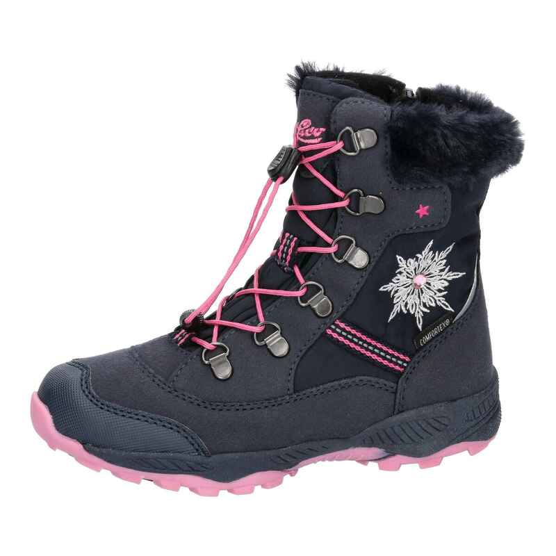 Winterstiefel blau wasserdicht Mädchen Winterboot Marie
