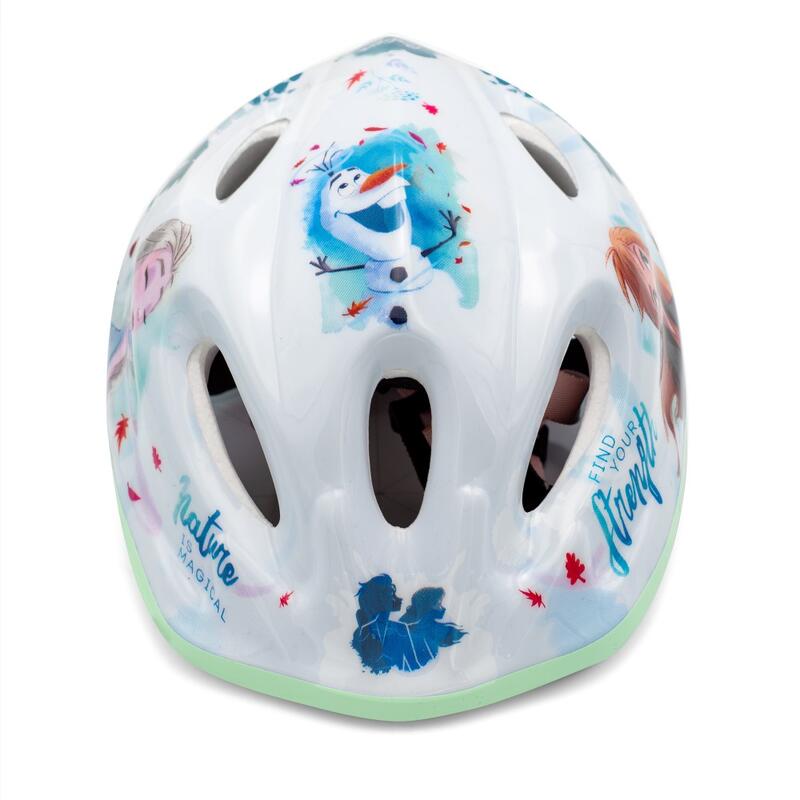 Capacete de bicicleta para crianças - Congelado II - Branco