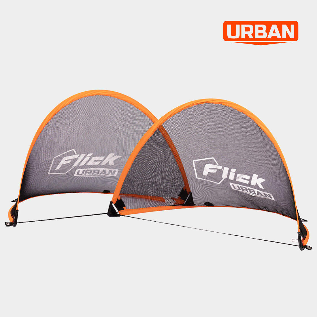 Pair of Urban 4ft Pop-Up Goals 1/6