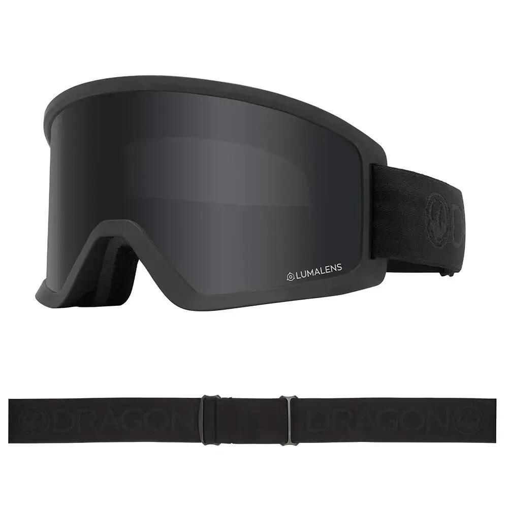 DX3 OTG Unisex Snow Goggles - Blackout/Lumalens Dark Smoke