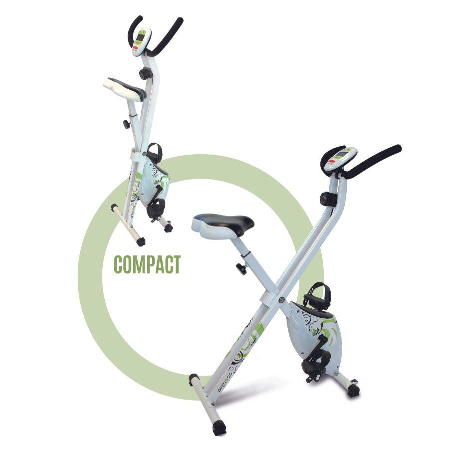 Bicicleta est tica dobr vel. OPEN GO YF90 TECNOVITA Decathlon