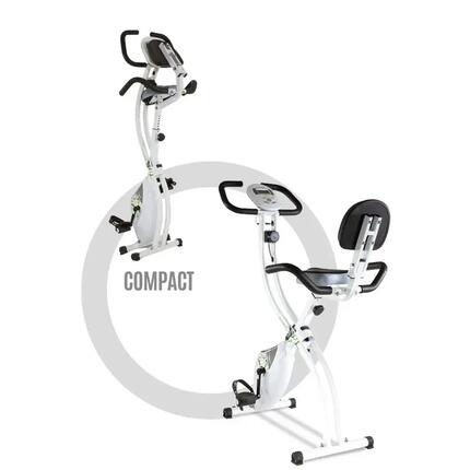 Vélo d'exercice BACKFIT YF91 pliable et magnétique