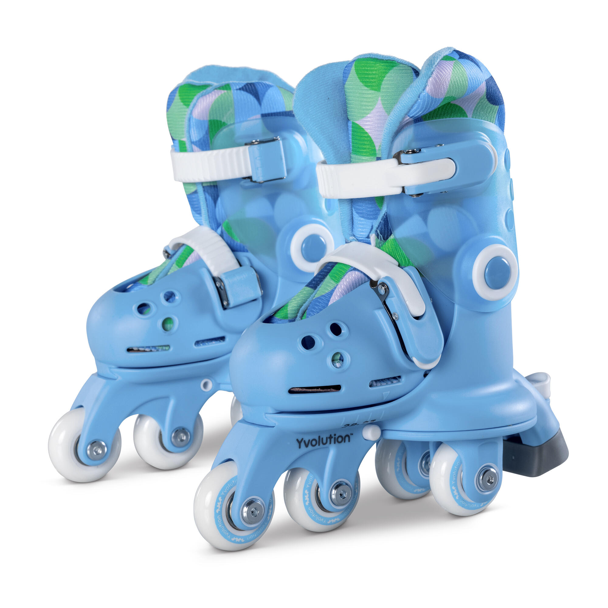 PATINS EVOLUCIONÁRIOS TWISTA T.23-28 PARA CRIANÇAS YVOLUTION AZUL 2/7