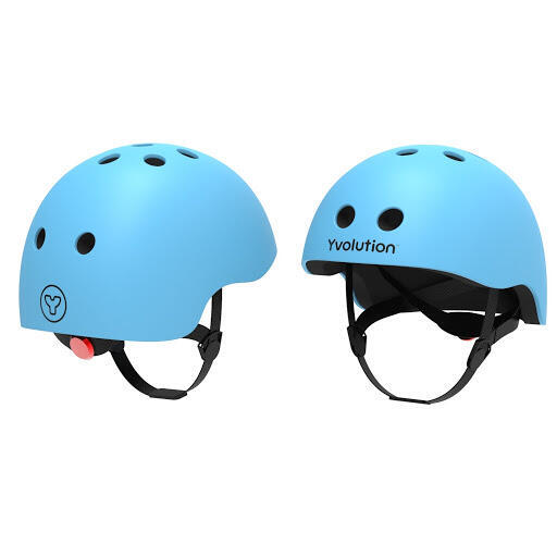 CASCO PEQUEÑO ADAPTABLE PARA NIÑOS YVOLUTION AZUL