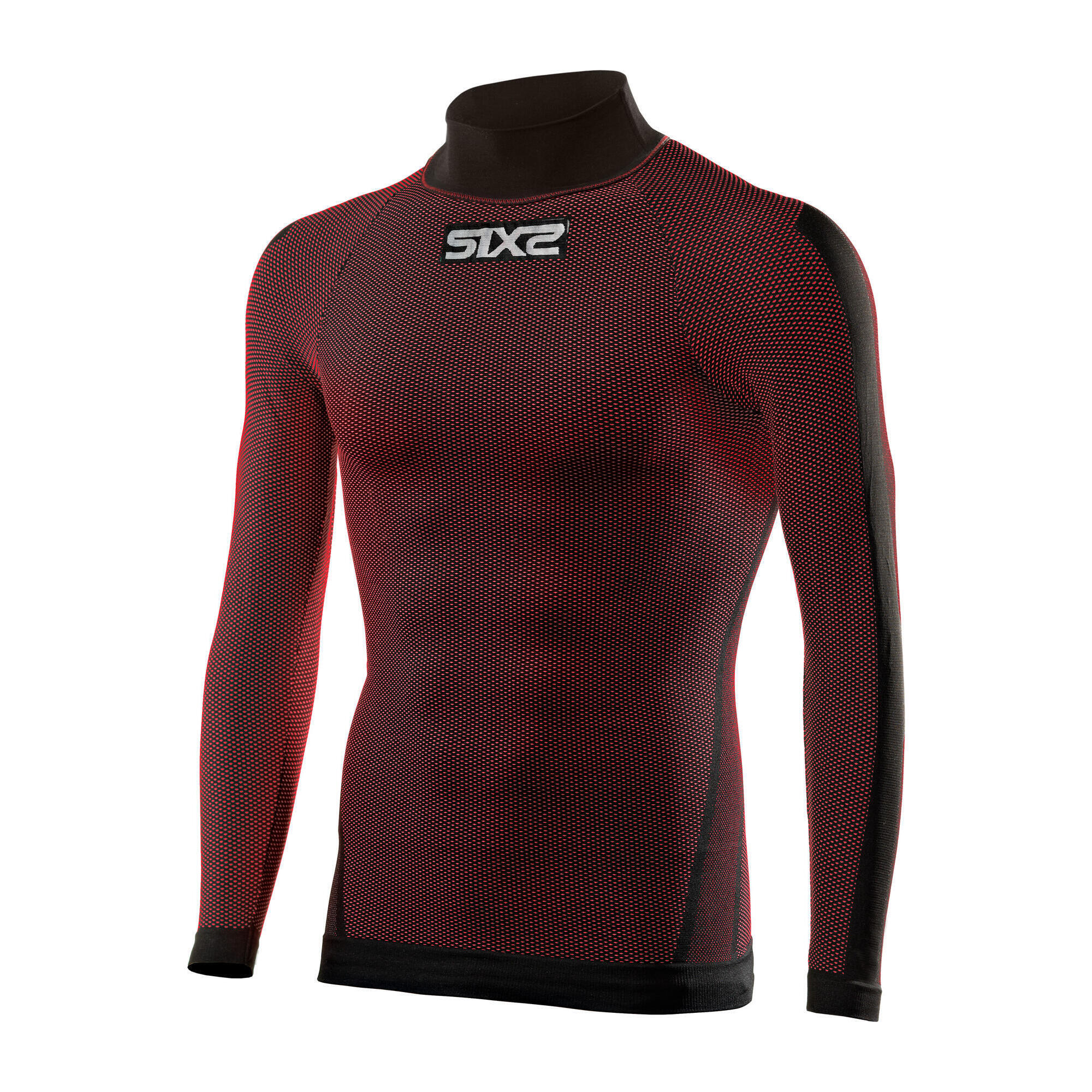 Sixs - Sous-vêtements Vélo Ts3 - Sous Maillot Manche Longue - Rouge - 58 4xl - Decathlon