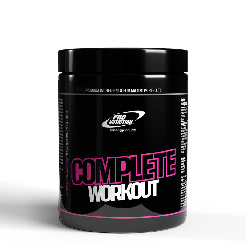 PRE-WORKOUT Complete Workout Pink lemonade 375g