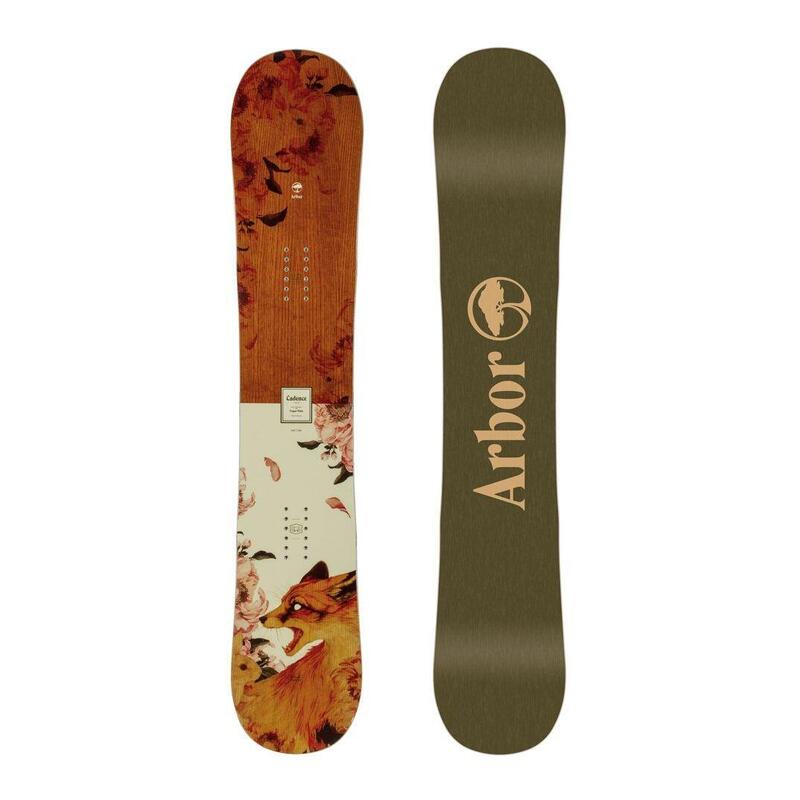 Placa snowboard Femei pentru Freestyle/All Mountain Arbor Cadence Camber 19/20