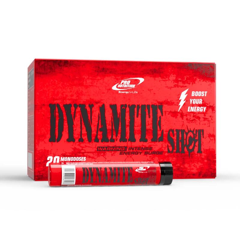 PRE-WORKOUT Dynamite Shot Fructe de pădure 20 monodoze x 25 ml