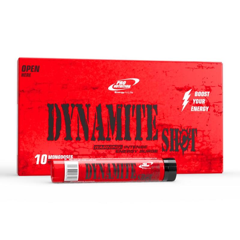 PRE-WORKOUT Dynamite Shot Fructe de pădure 10 monodoze x 25 ml