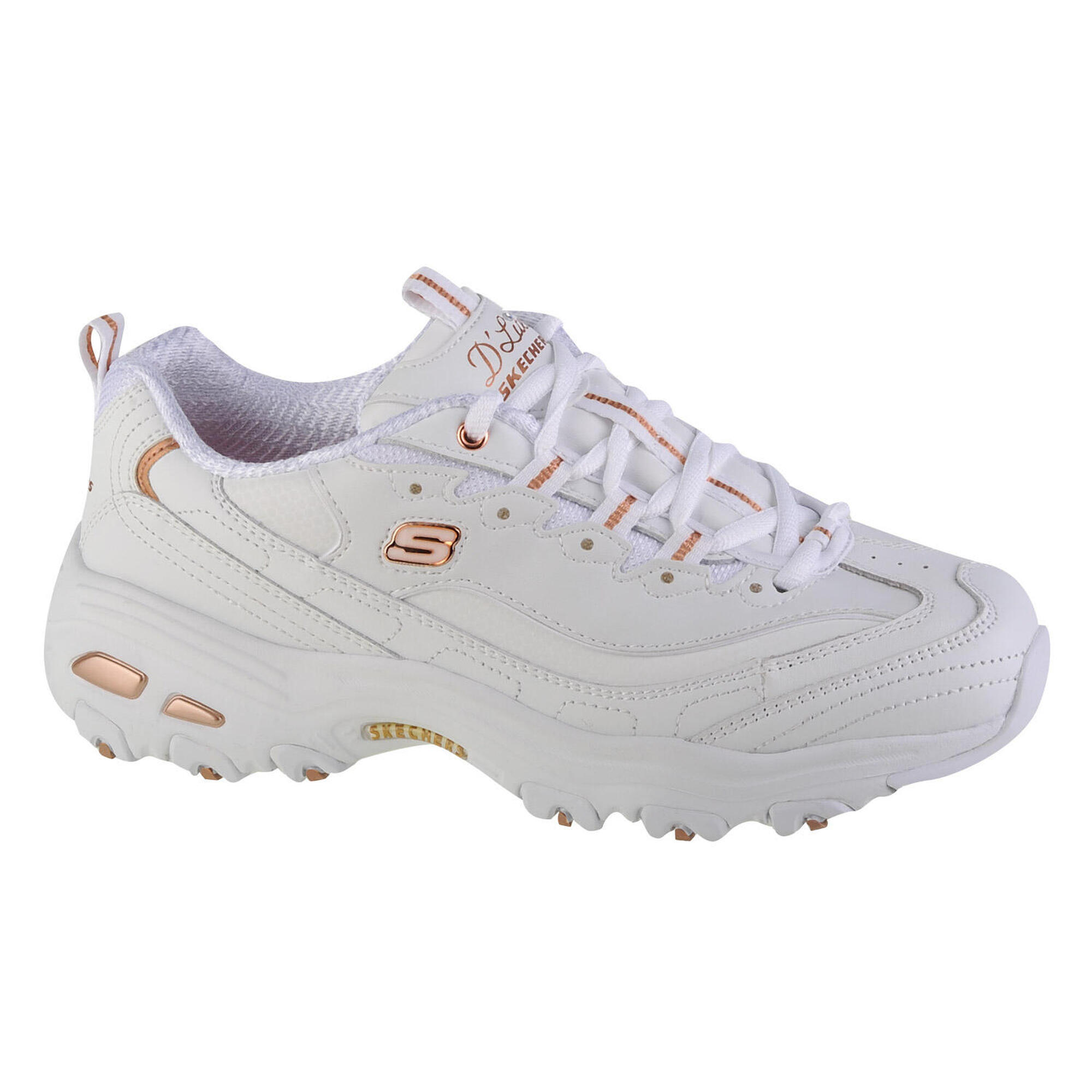 Skechers - Sneakers Pour Femmes D'Lites - Fresh Start - Baskets - Blanc - 39,5 - Decathlon