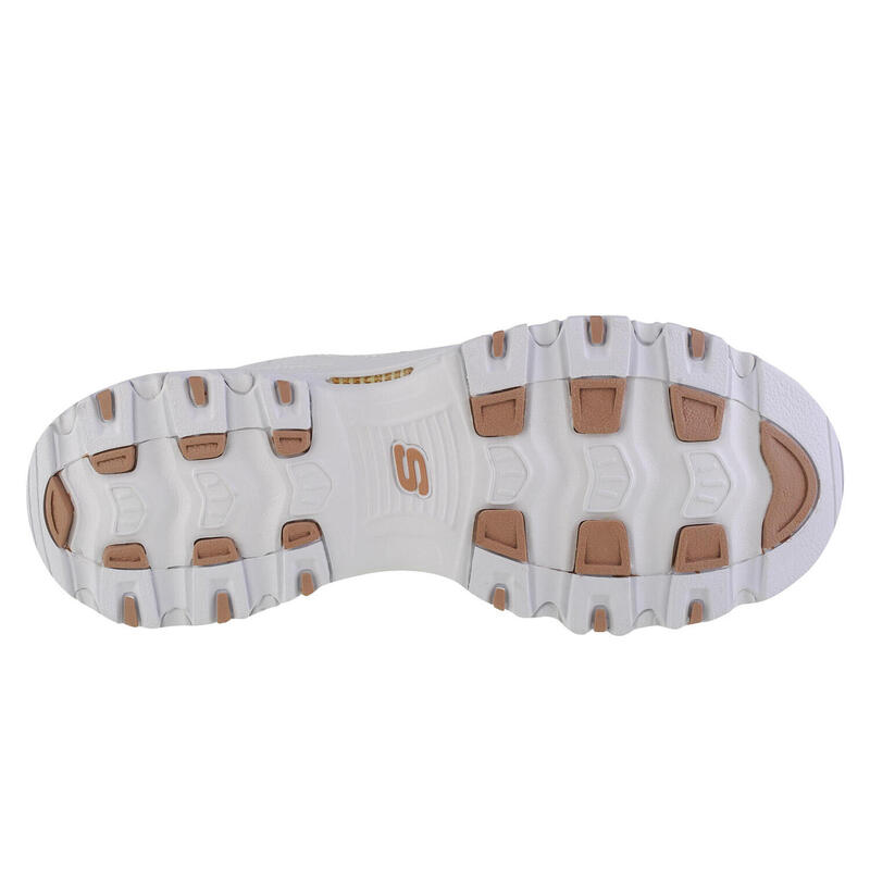 Pantofi sport femei Skechers DLites Fresh Start, Alb