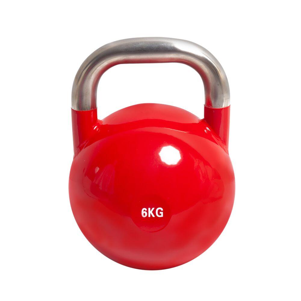 Kettlebell Competición Fitness Tech 6 kg roja 4/6