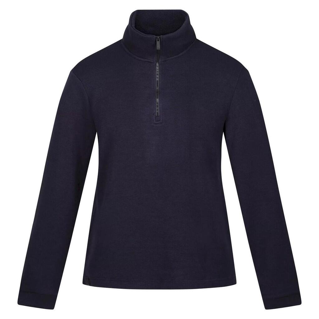 Mens Lanchester Quarter Zip Fleece Top (Navy)