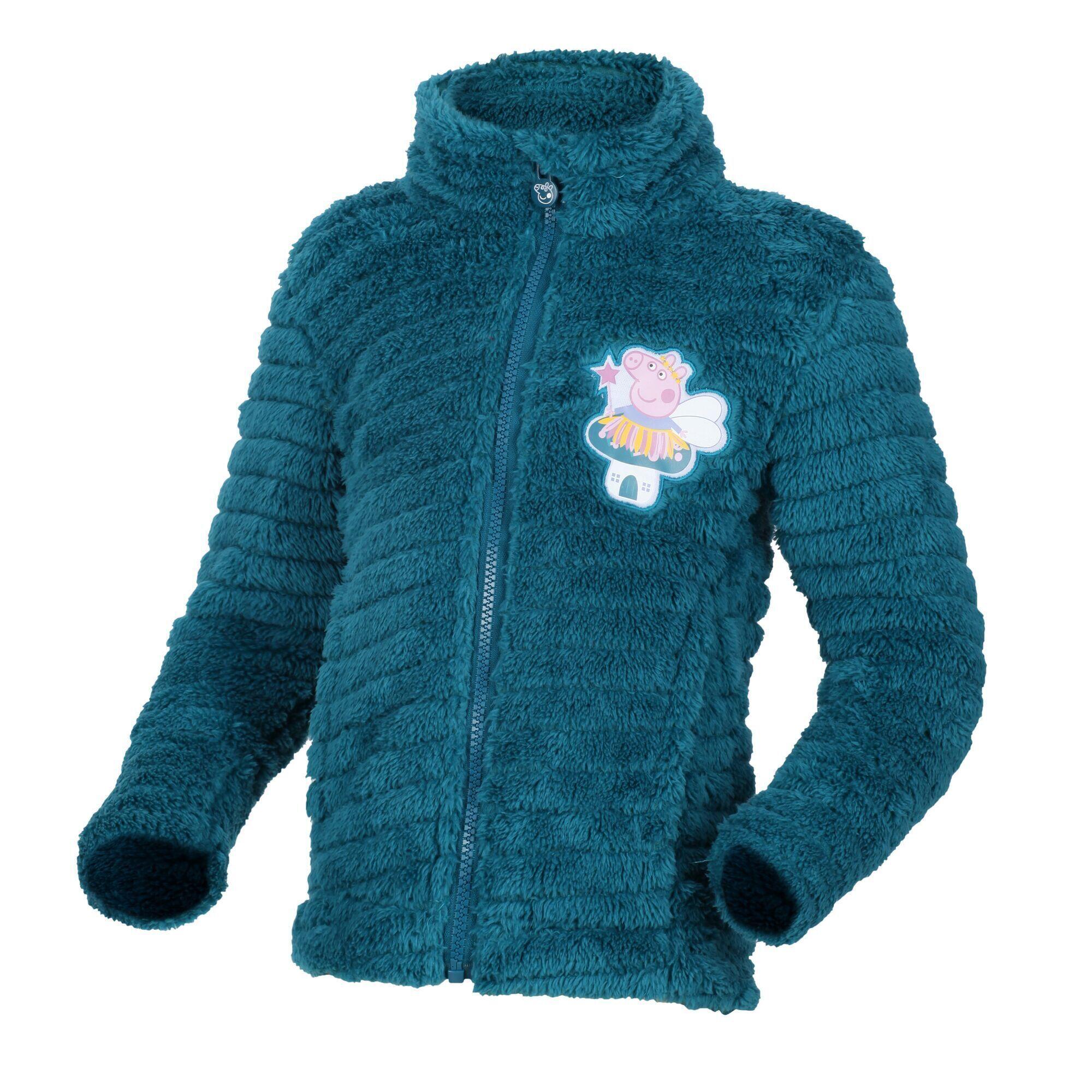 Veste Bomber St. John's Bay Bleu Sarcelle Satin - Taille S - Occasion Très Bon état - Style Vintage
