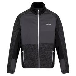 Heren Coladane IV Full Zip Fleece Jacket (Zwart/Donkergrijs)