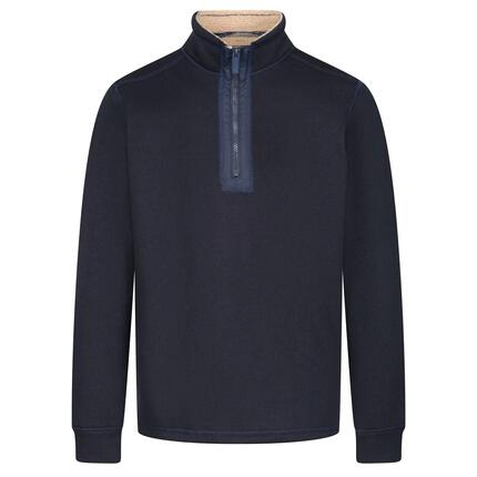 Haut polaire Regatta GALADOR homme bleu marine col zippé 300g/m²