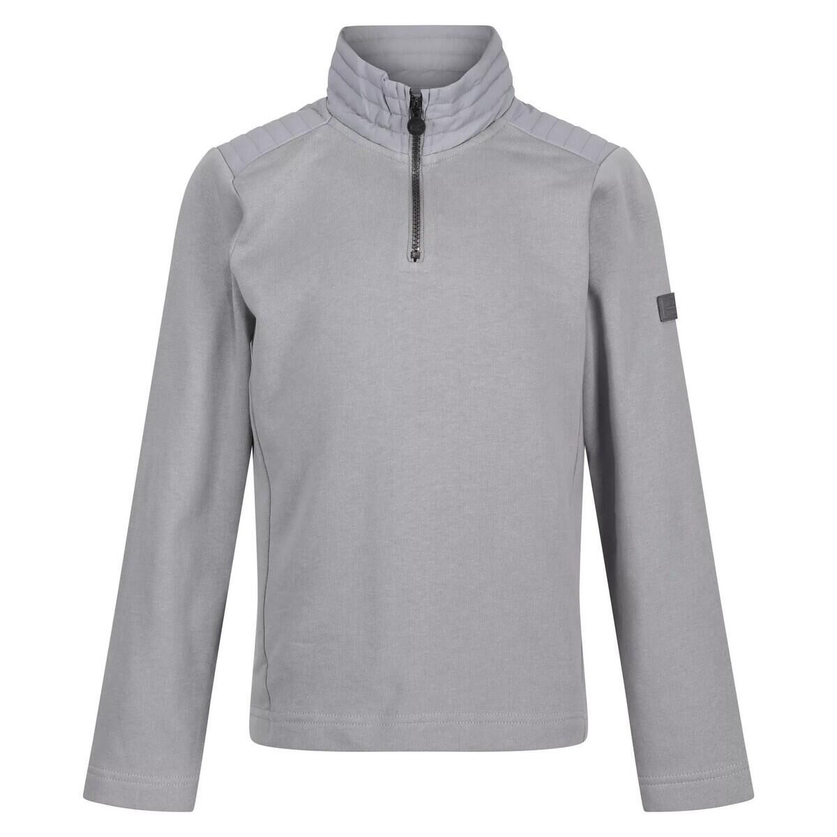 REGATTA Childrens/Kids Markas Brushed Cotton Fleece (Storm Grey)