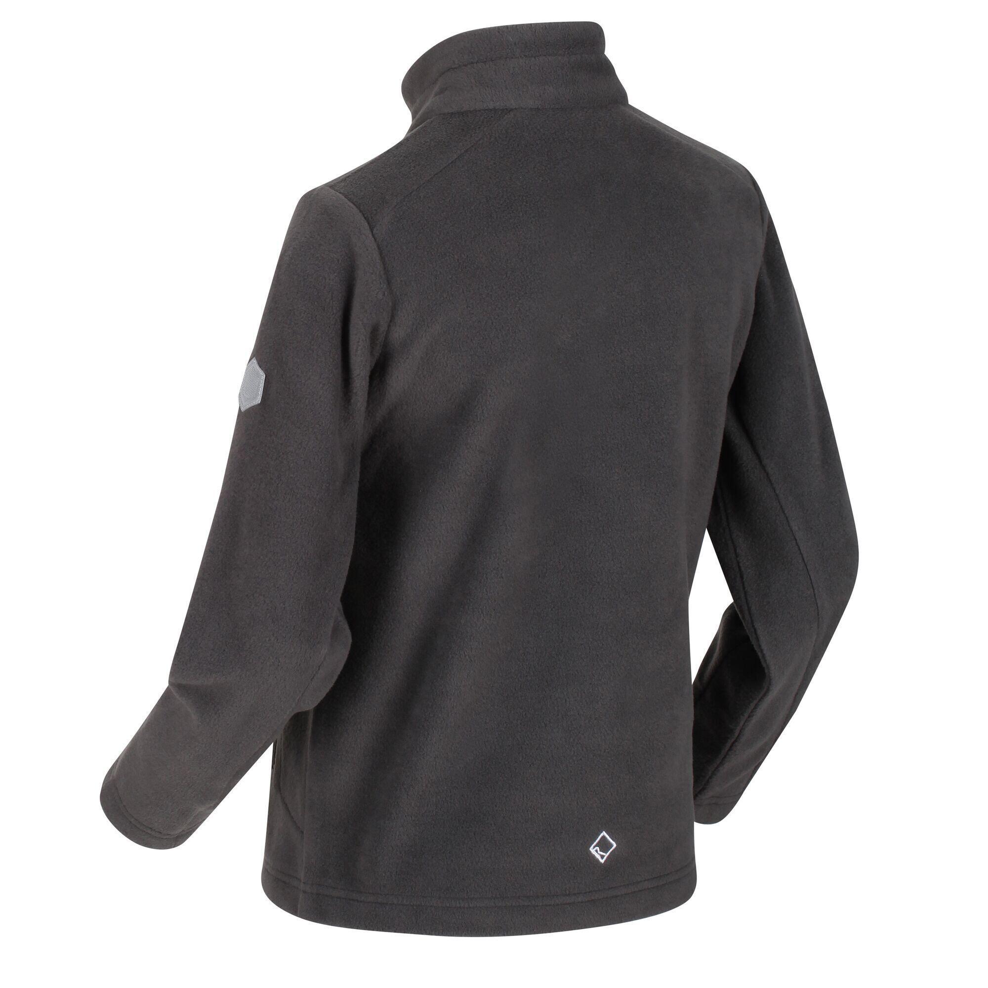 Childrens/Kids Marlin VII Full Zip Fleece Jacket (Ash) 3/5