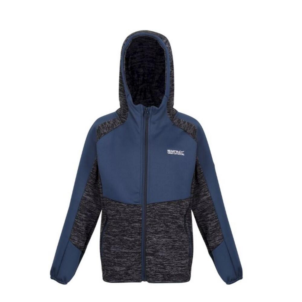 DISSOLVER Children's hooded jacket (Navy blue / Dark denim)