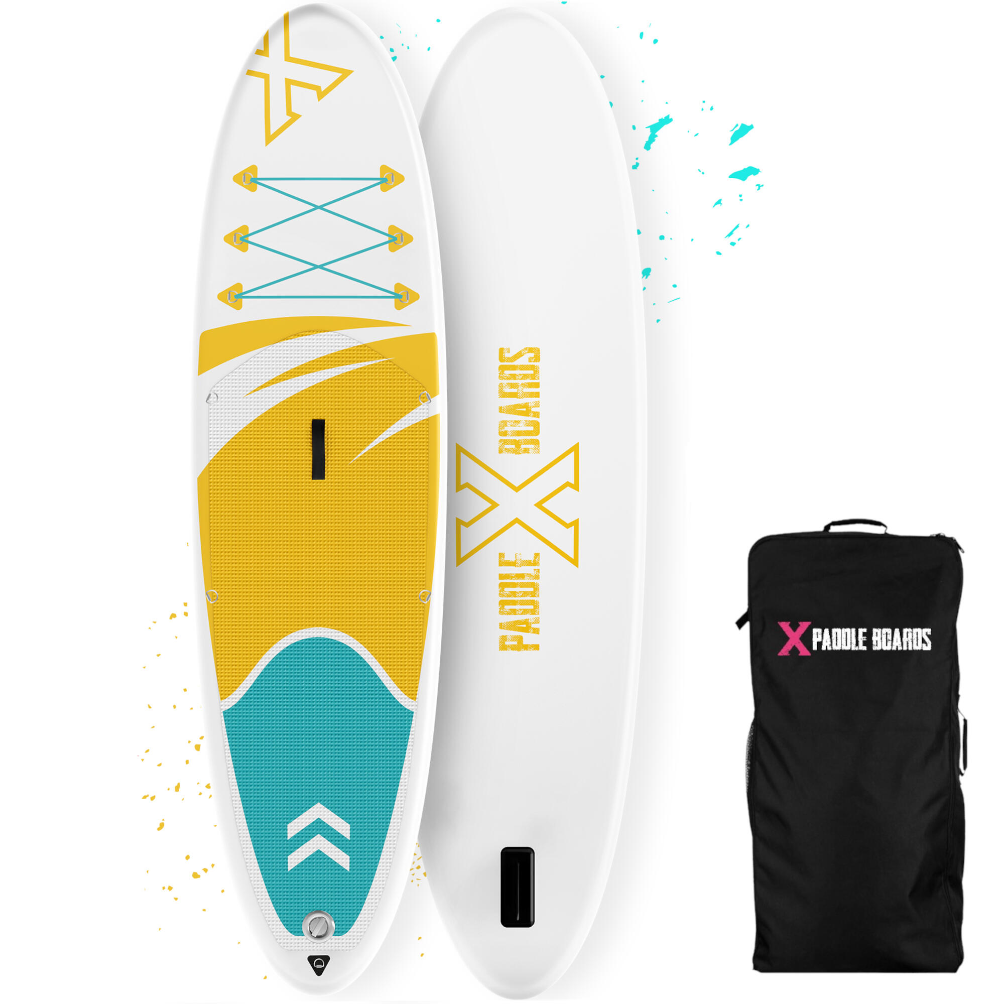 X PADDLE BOARDS Tabla de Paddle surf hinchable X3 pack completo 305 x 82 x 15cm
