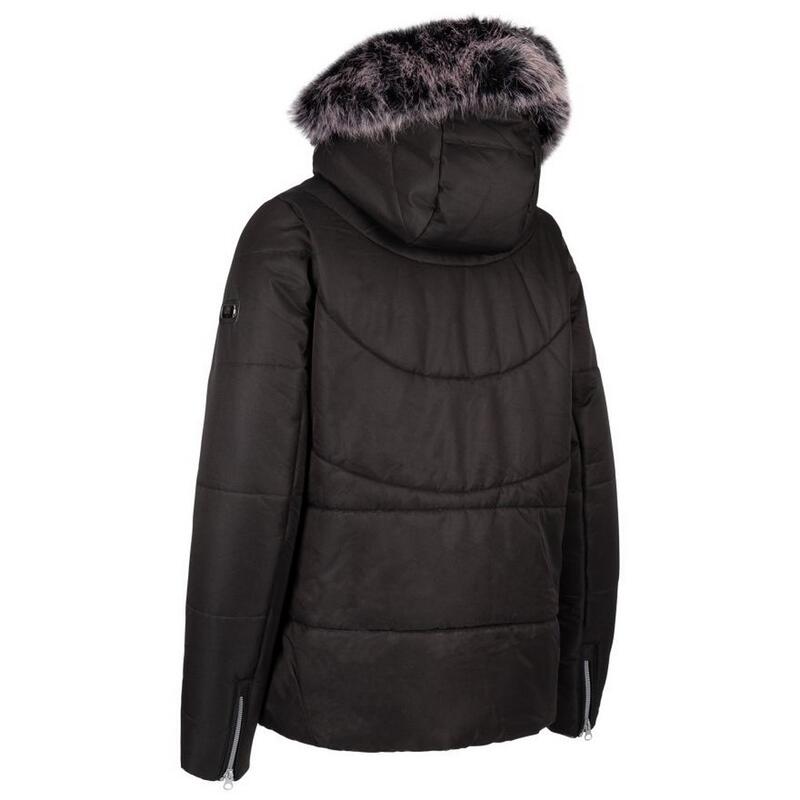 Chaqueta Impermeable Recap para Mujer Negro