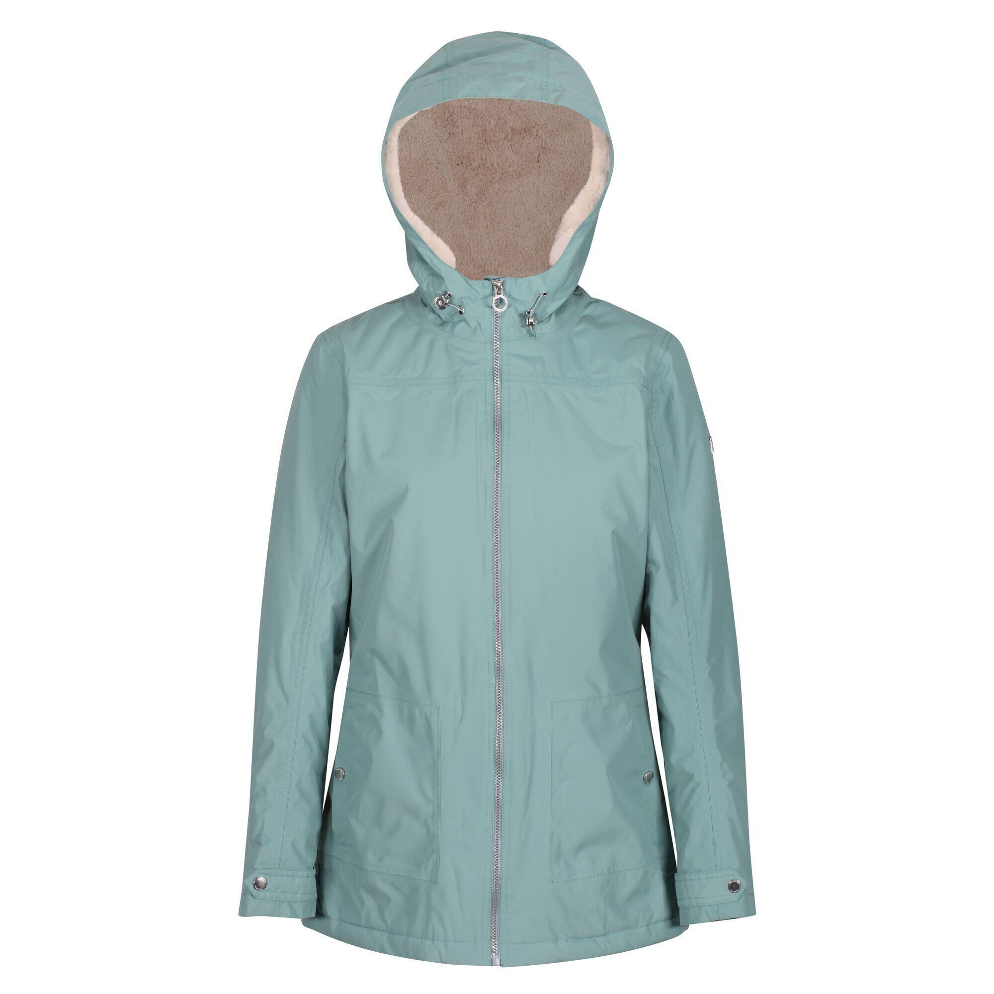 Womens/Ladies Bergonia II Hooded Waterproof Jacket (Ivy Moss) 2/5