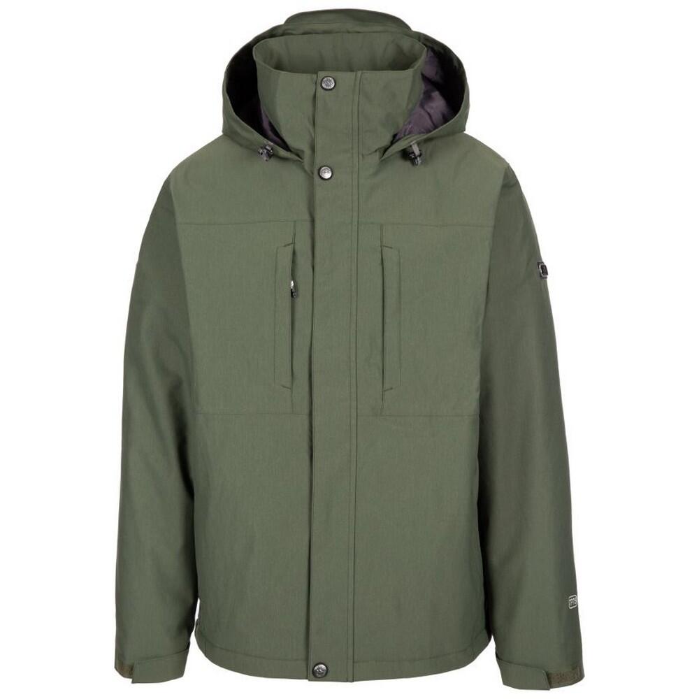TRESPASS Mens Discott Waterproof Jacket (Ivy)