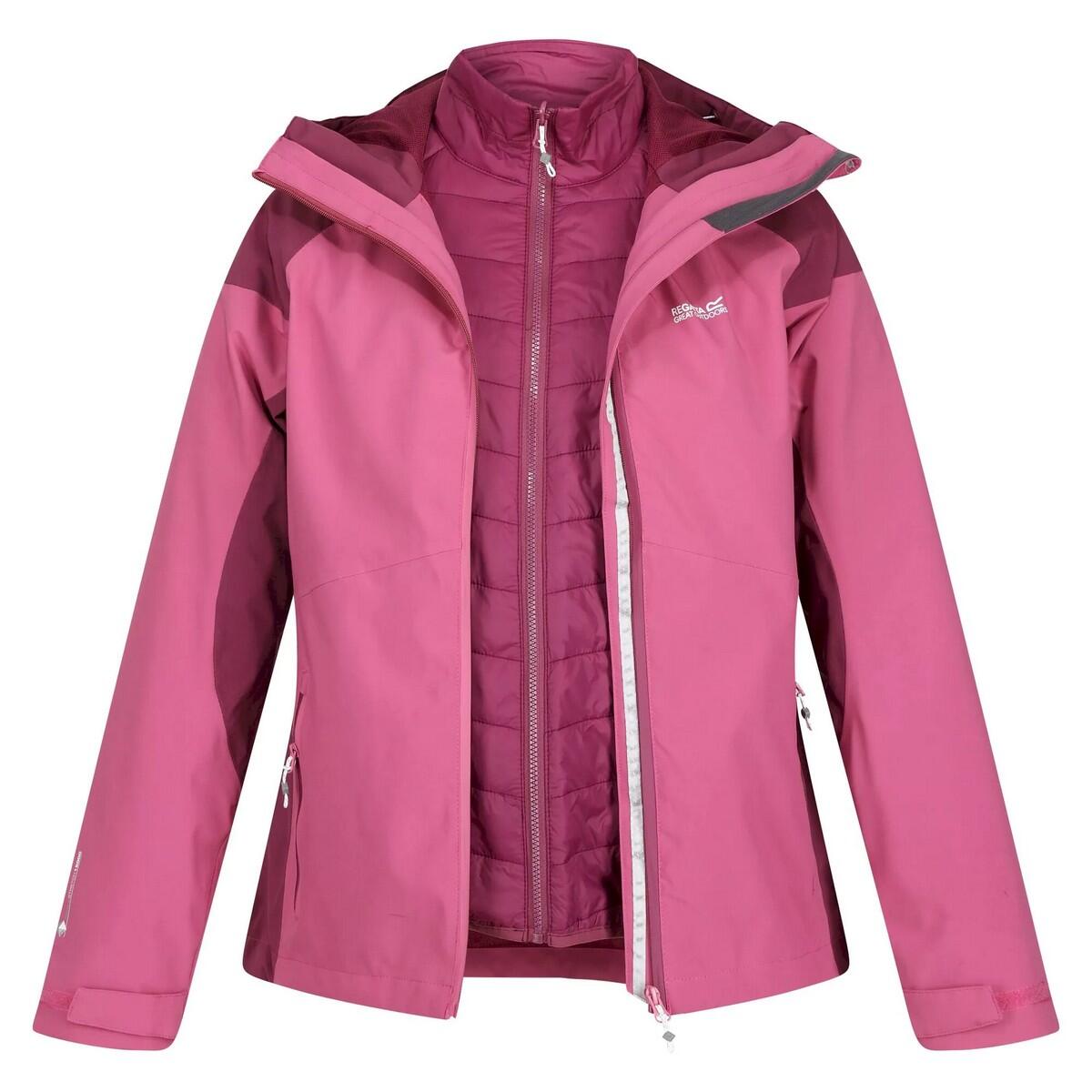 Womens/Ladies Wentwood VII 2 In 1 Waterproof Jacket (Violet/Amaranth Haze) 1/5