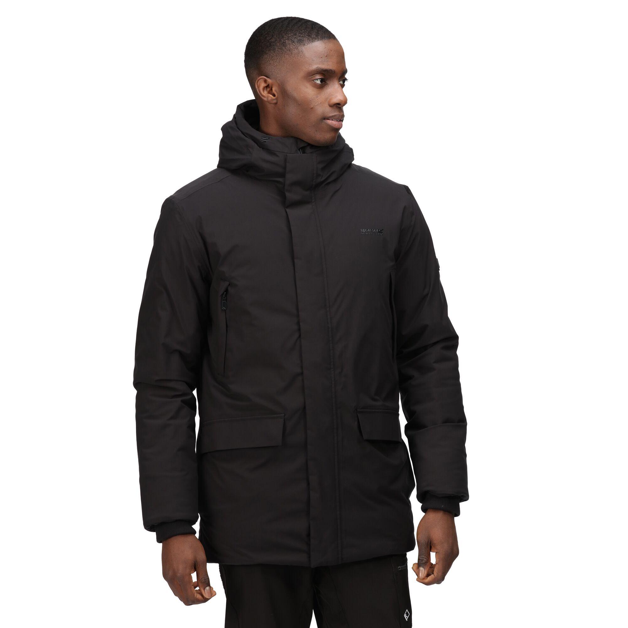 Mens Yewbank Waterproof Insulated Jacket (Black) 1/5